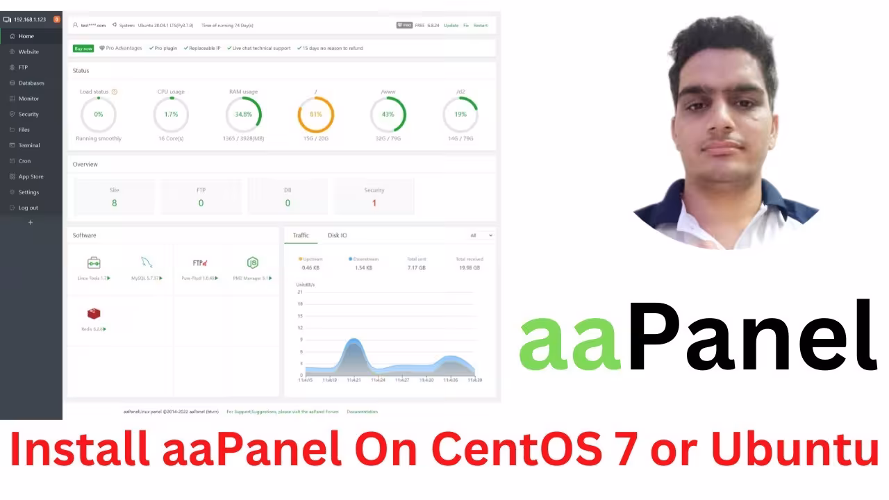 Panduan Lengkap Cara Install aaPanel di CentOS 7 untuk Manajemen Server Praktis dan Aman